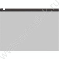 Папка-конверт на молнии C6 Zip Fizzy Clear прозрачный c цветной молнией /ассорти | Фото 4