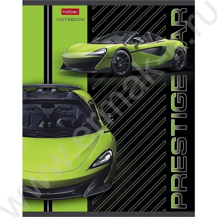 Тетрадь  48л клетка "Автопрестиж" /лак /5видов | Фото 2