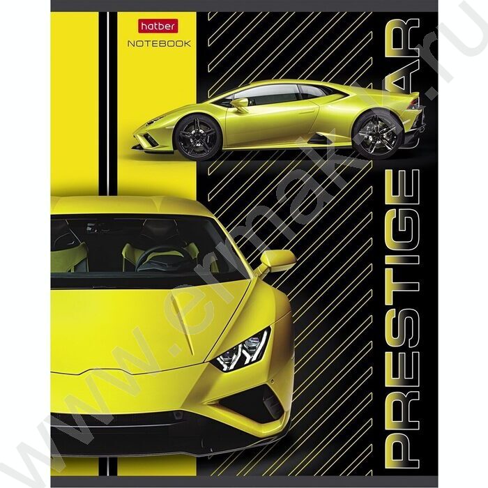 Тетрадь  48л клетка "Автопрестиж" /лак /5видов | Фото 4