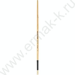 Кисть  щетина № 6 круглая длинная ручка | Фото 1