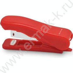 Степлер №10  18л пластик красный усиленный /встроен метал.антистеплер/ | Фото 1