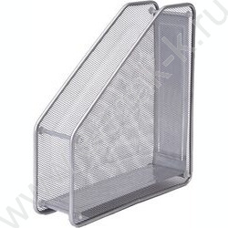 Лоток вертикальный сетчатый (метал) серый, 8,2*28*35,3см | Фото 1