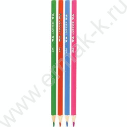 Карандаши  48цв Trio Mega Soft /трехгранные/ 4М, d грифеля-3мм к/кор | Фото 3