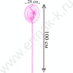 Сачок Круг large 100*28см ассорти | Фото 2