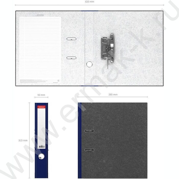 Файл 50мм мраморный разборный синий | Фото 4