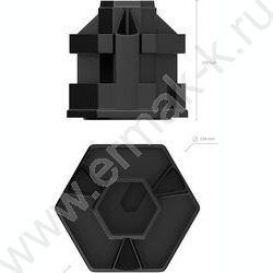 Офисный набор 15 предм. Office, Classic /вращающийся/ чёрный | Фото 3
