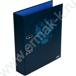 Файл 75мм разборный "Герб", метал. окантовка, матовая лам., выбор.лак, цветная запечатка форзаца | Фото 1