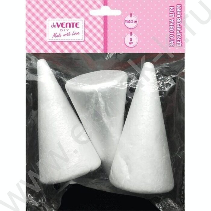 Пенопластовые фигурки Конусы 100*52мм/3шт | Фото 1