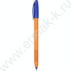 Ручка шар U-108 Stick Orange 1,0мм, синяя /форма корпуса - треугольная | Фото 1