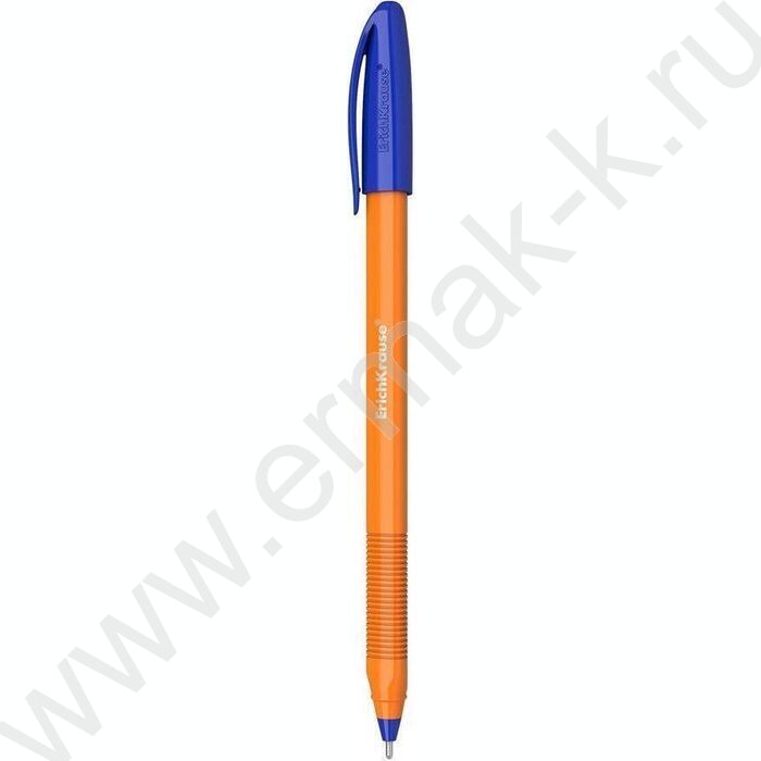 Ручка шар U-108 Stick Orange 1,0мм, синяя /форма корпуса - треугольная | Фото 1