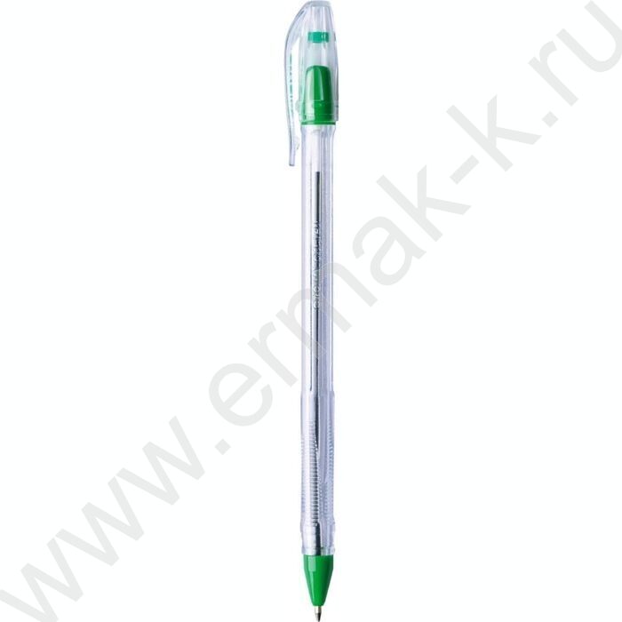 Ручка шар на масл. основе зелёная 0,7мм "Oil Jell" | Фото 1