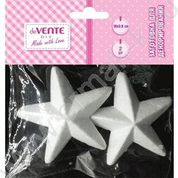 Пенопластовые фигурки Звезды 100*39мм/2шт | Фото 1