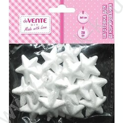 Пенопластовые фигурки Звезды 30*10мм/20шт | Фото 1