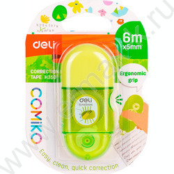 Корректирующая лента 5мм* 6м /корпус - ассорти, блистер, европодвес | Фото 8