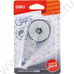 Корректирующая лента 5мм*20м /корпус - ассорти, блистер, европодвес | Фото 7