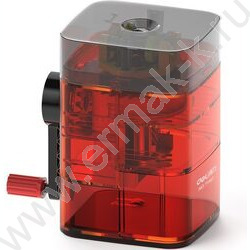 Точилка механическая 1 отверстие пластик /красная | Фото 1