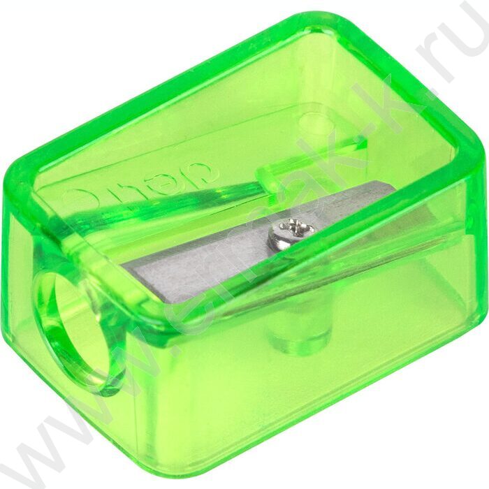 Точилка 1отв. пластик Comico, ассорти /туба | Фото 2