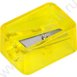 Точилка 1отв. пластик Comico, ассорти /туба | Фото 3