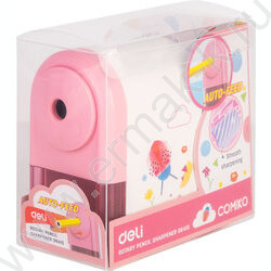 Точилка механическая 1 отверстие пластик /ассорти | Фото 3