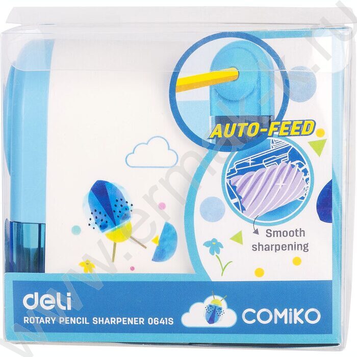 Точилка механическая 1 отверстие пластик /ассорти | Фото 6