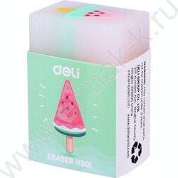 Ластик прямоугольный 38*25*17мм ассорти, индивид. картон.упаковка | Фото 5