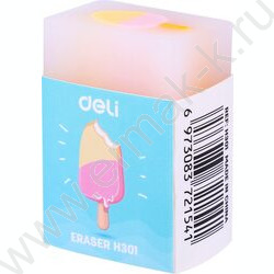 Ластик прямоугольный 38*25*17мм ассорти, индивид. картон.упаковка | Фото 6