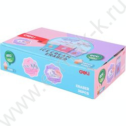 Ластик прямоугольный 38*25*17мм ассорти, индивид. картон.упаковка | Фото 9