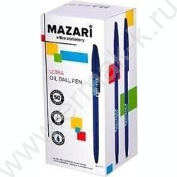Ручка шар на масл.основе 1,0мм синяя Ultra/игла,цветной.пл.корпус | Фото 2