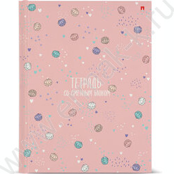 Тетрадь 160л клетка/кольца "My sweet" со смен.блоком | Фото 1