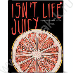 Тетрадь 160л клетка/кольца "Juicy life" со смен.блоком | Фото 1