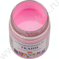 Краски акриловые 50мл Декола по ткани Сакура | Фото 2