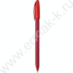 Ручка шар U-108 Stick Original 1,0мм, красная /форма корпуса - треугольная | Фото 1