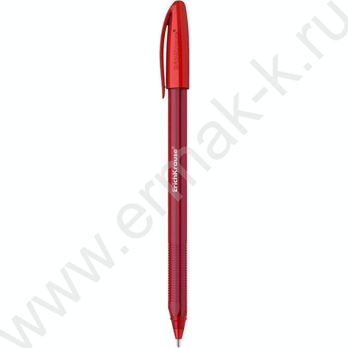 Ручка шар U-108 Stick Original 1,0мм, красная /форма корпуса - треугольная | Фото 1