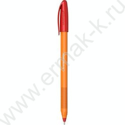 Ручка шар U-108 Stick Orange 1,0мм, красная /форма корпуса - треугольная | Фото 1