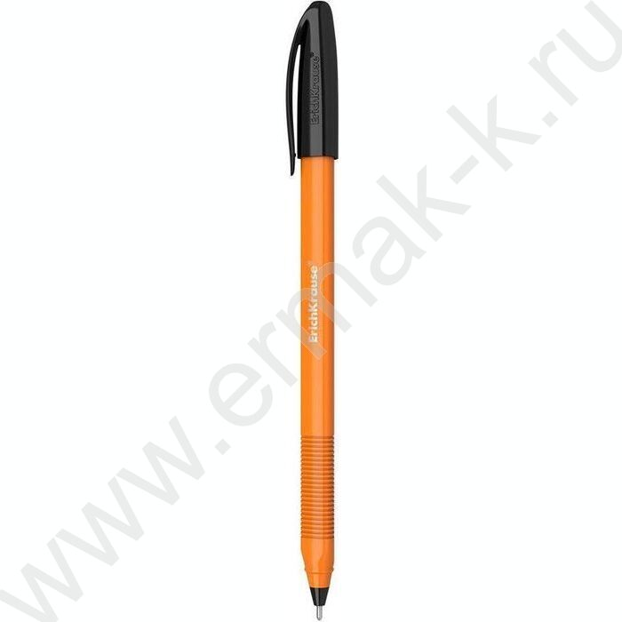 Ручка шар U-108 Stick Orange 1,0мм, черная /форма корпуса - треугольная | Фото 1