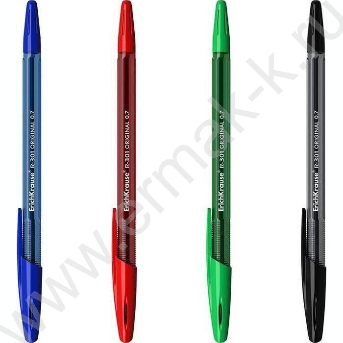 Ручка шар /набор  4шт/4цв R-301 Stick Original 0.7мм | Фото 1