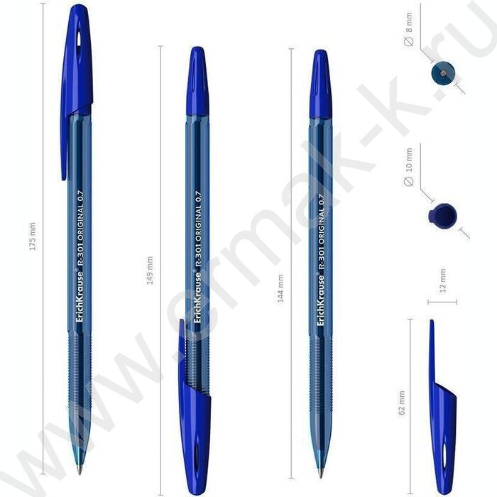 Ручка шар /набор  4шт/4цв R-301 Stick Original 0.7мм | Фото 4