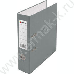 Файл 80мм PP собранный метал.окантовка серый с карманом | Фото 1