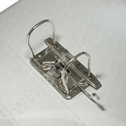 Файл 80мм PP собранный метал.окантовка серый с карманом | Фото 2