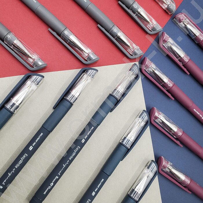 Ручка шар EasyWrite.Original синяя 0,5мм /антискольз.корпус/резин.держатель/3цв.корпуса | Фото 6