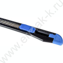 Нож канцелярский  9мм Attache черный с фиксатором | Фото 4