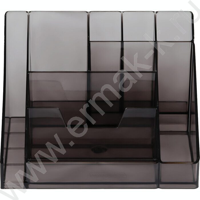 Подставка д/каранд. и ручек Каскад тонир.серая | Фото 2