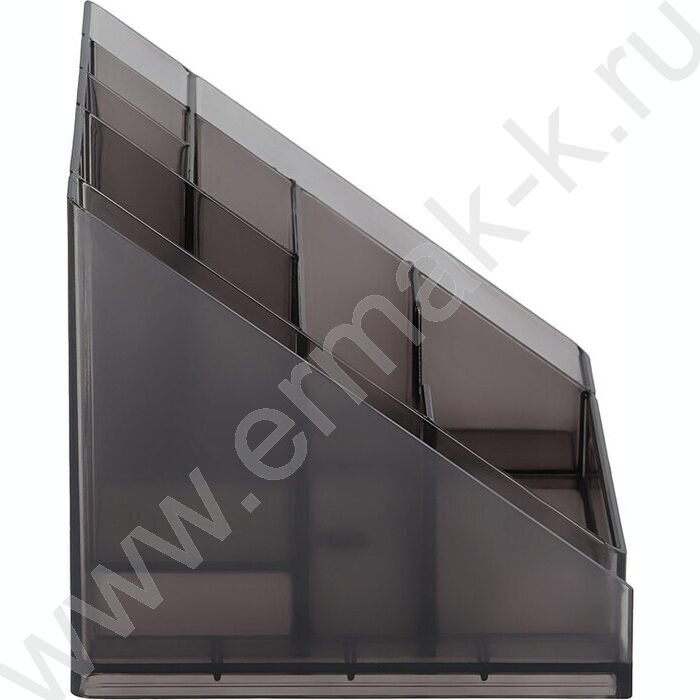 Подставка д/каранд. и ручек Каскад тонир.серая | Фото 3