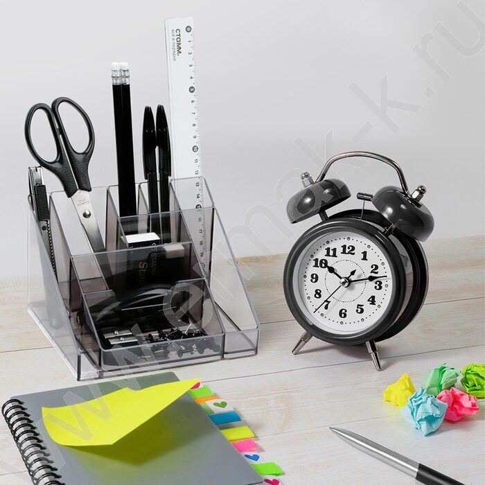 Подставка д/каранд. и ручек Каскад тонир.серая | Фото 6