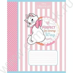 Тетрадь  12л линейка "Кошечка Мари" 5видов | Фото 2