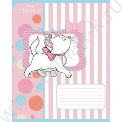 Тетрадь  12л линейка "Кошечка Мари" 5видов | Фото 5