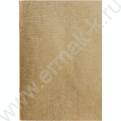 Тетрадь  48л А4 клетка "Бум/винил" METALLIC золото | Фото 1