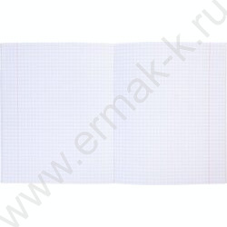 Тетрадь  48л клетка "Бум/винил" METALLIC тиснение CROCO красный | Фото 4
