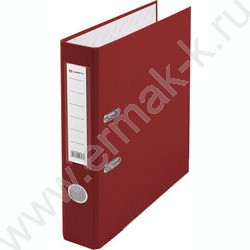 Файл 50мм PP собранный метал.окантовка красный с карманом | Фото 1