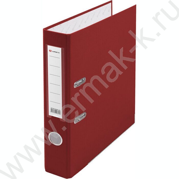 Файл 50мм PP собранный метал.окантовка красный с карманом | Фото 1